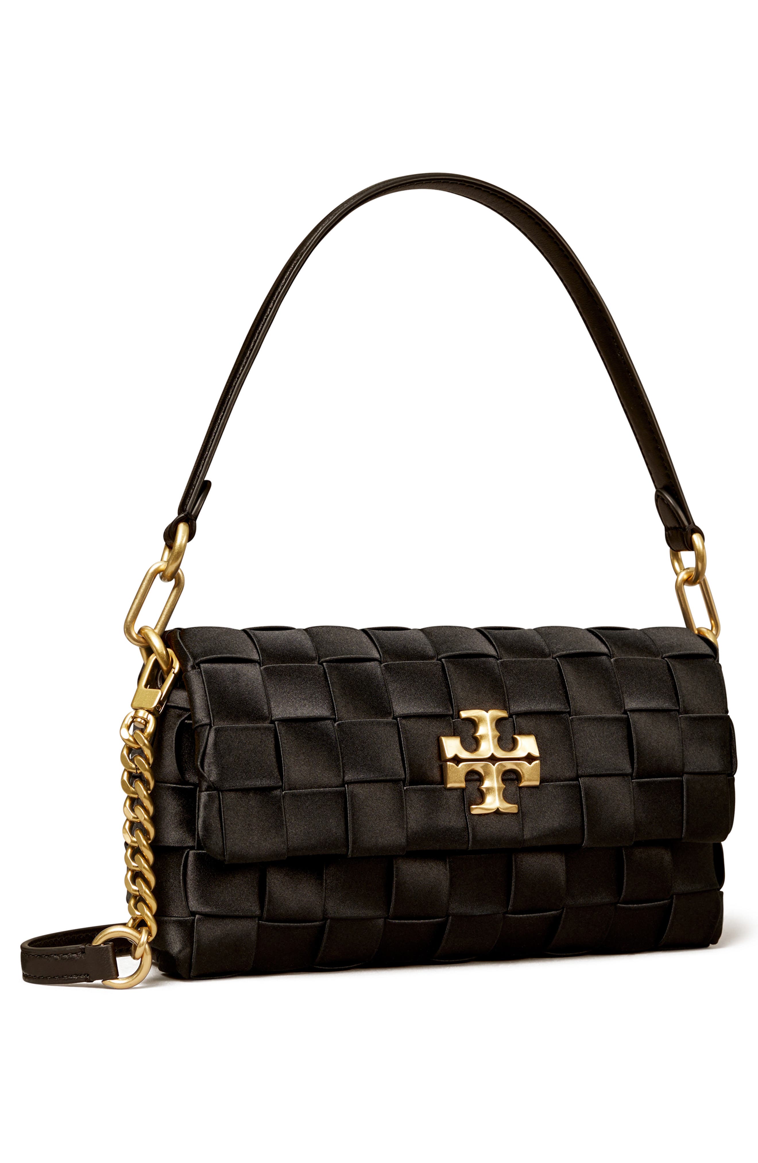 Tory Burch Kira Woven Shoulder Bag, Alternate, color, 