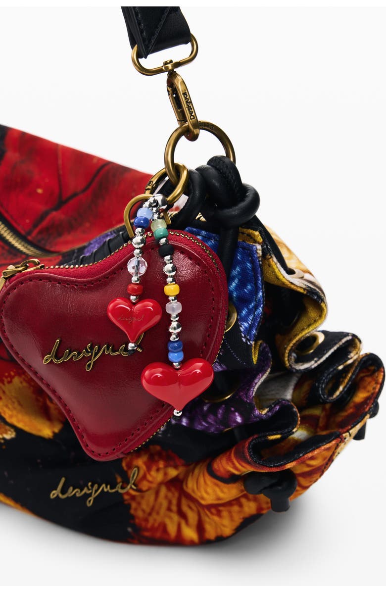 Desigual Medium Butterfly Print Bag, Alternate, color, Multi