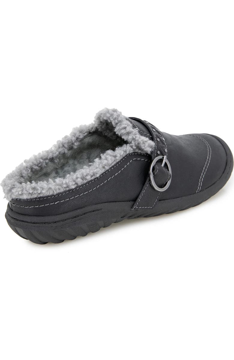 JBU Riley Faux Shearling Lined Slipper, Alternate, color, Black
