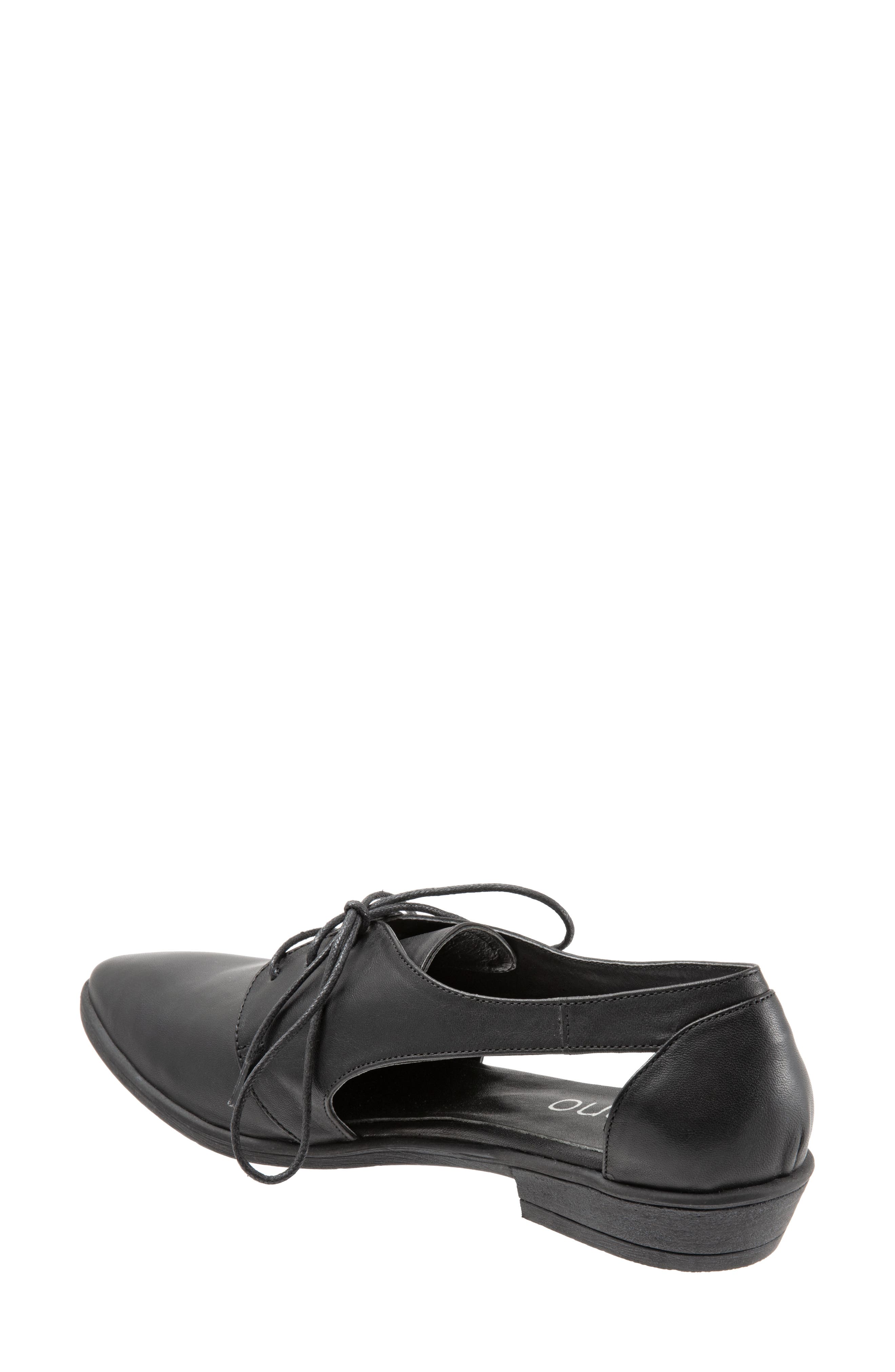 Olivia Derby Flat, Alternate, color, BLACK
