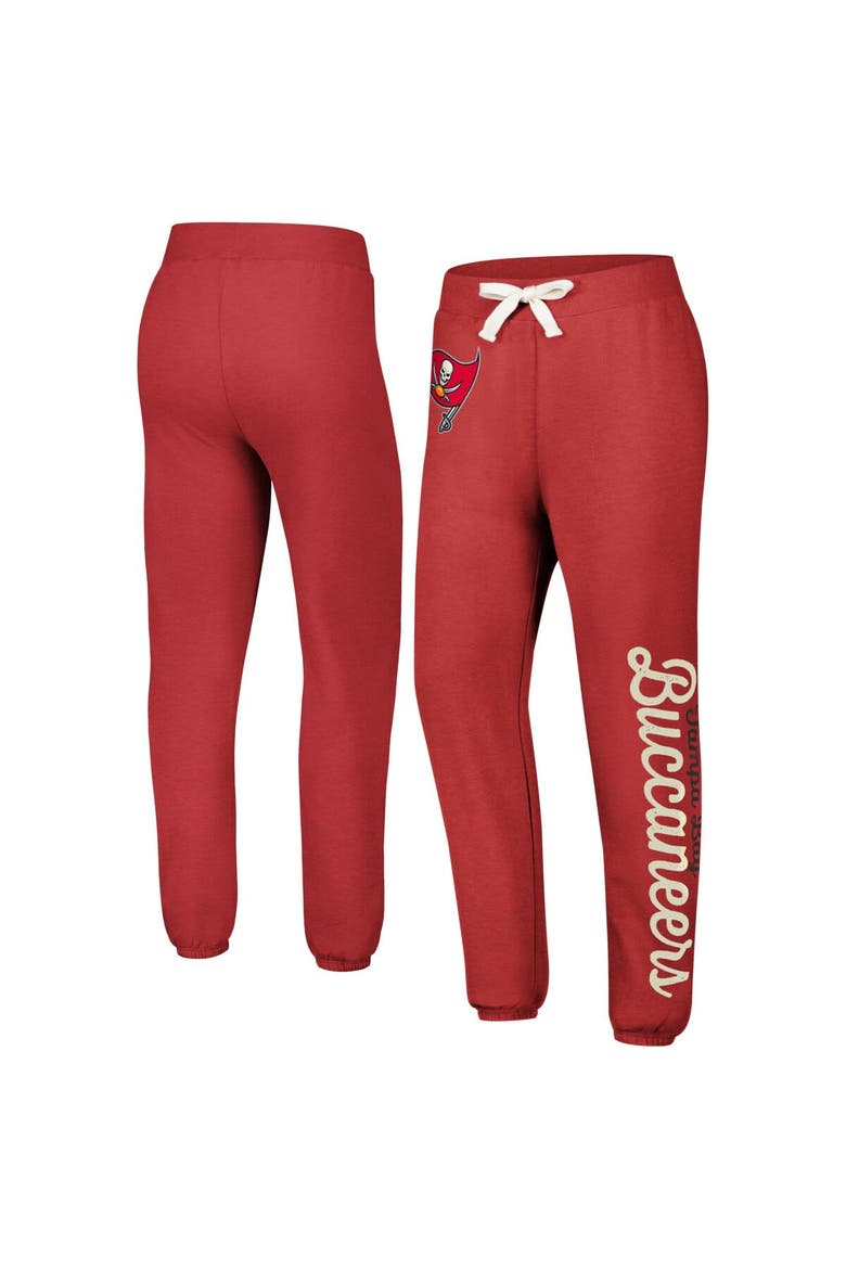Women's G-III 4Her by Carl Banks Red Tampa Bay Buccaneers Scrimmage Fleece Pants, Main, color, Red
