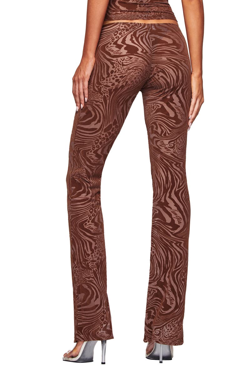 I.AM.GIA Amina Cutout Low Rise Flare Pants, Alternate, color,