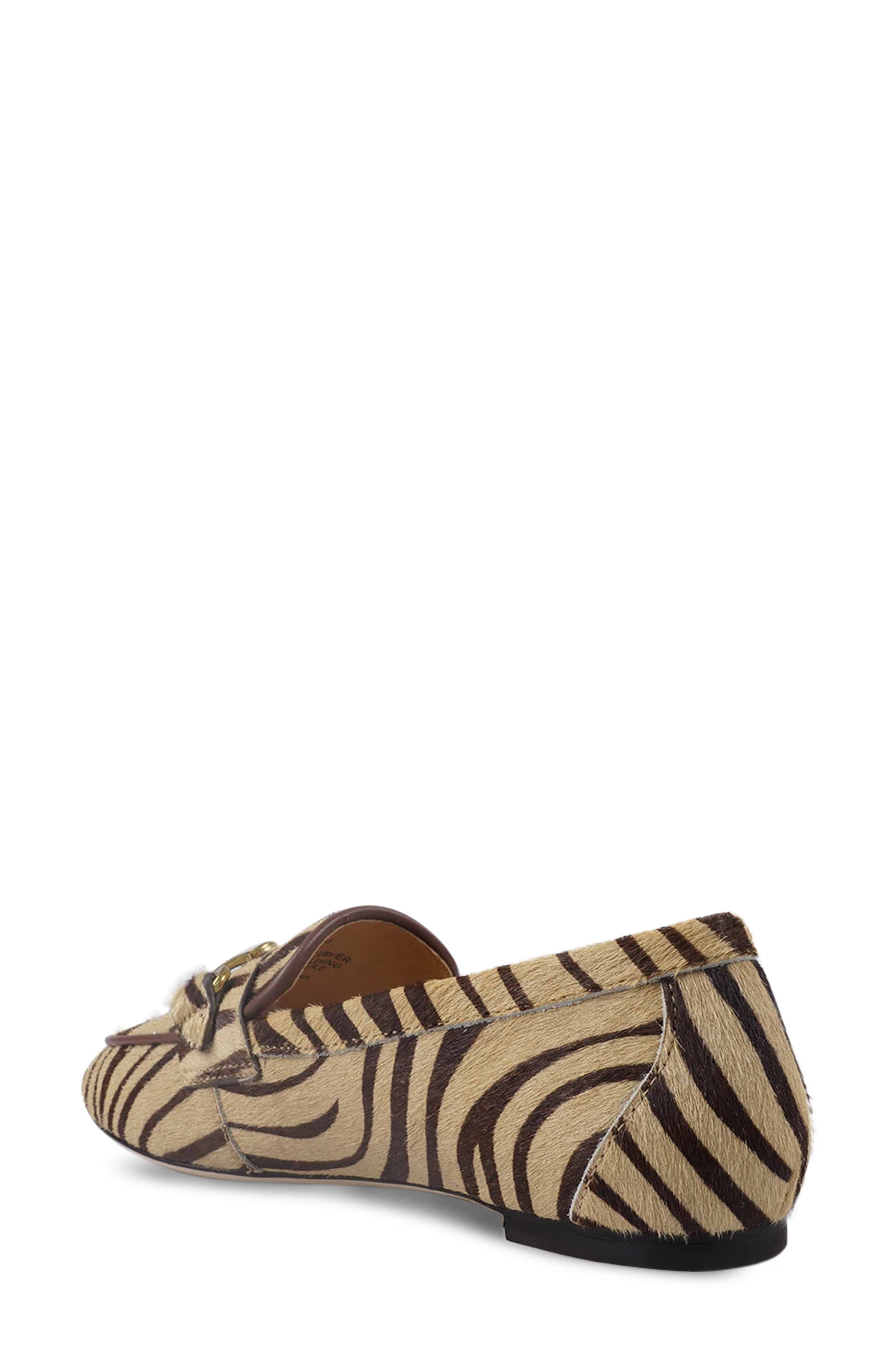 Piz Genuine Calf Hair Loafer, Alternate, color, NATURAL BLACK