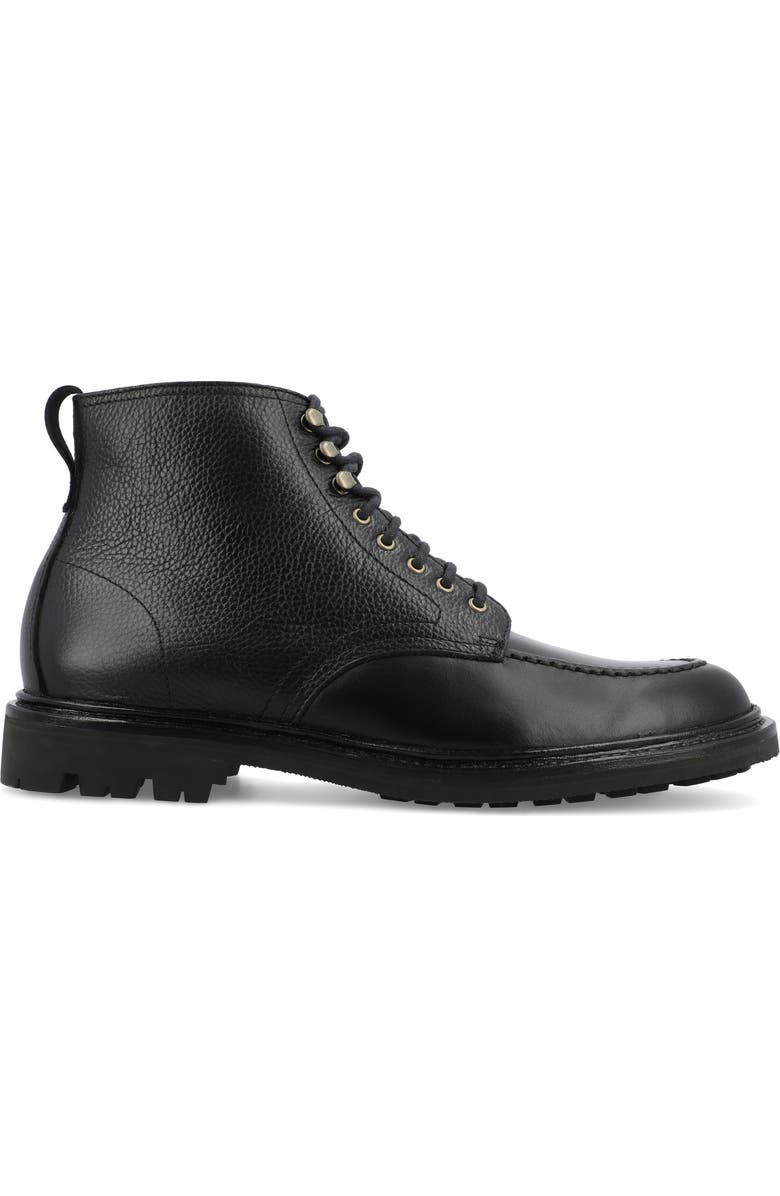 TAFT The Darcey Moc Toe Boot, Alternate, color, Midnight