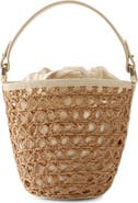 Helen Kaminski Ama Braided Raffia Bucket Bag