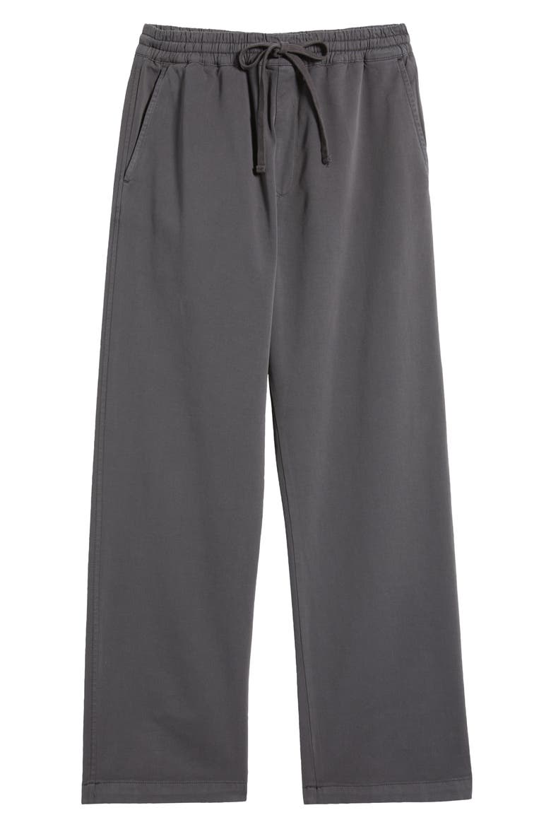 Floyde Twill Drawstring Pants, Alternate, color, GRAPHITE (GARMENT DYED)