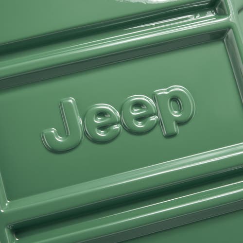 Jeep Jh003b 21" Carry On Hardside Expandable Luggage With Two Wheels In Green