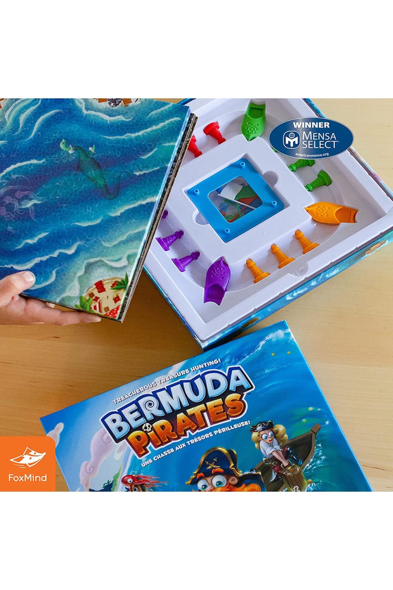 Bermuda Pirates Magnetic Board Game For Kids, Alternate, color, Multicolored