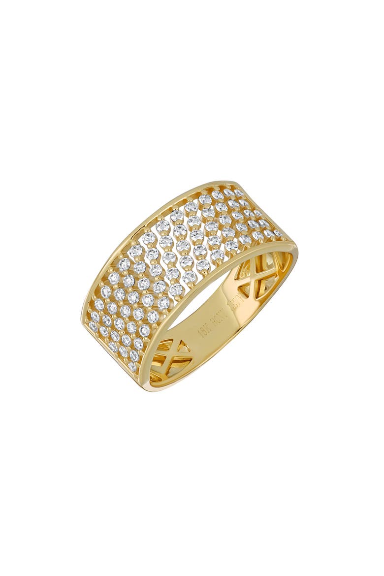 Kiera Diamond Band Ring (Nordstrom Exclusive), Main, color, 18K YELLOW GOLD