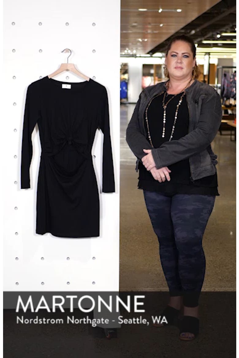 Knot Front Cutout Dress video