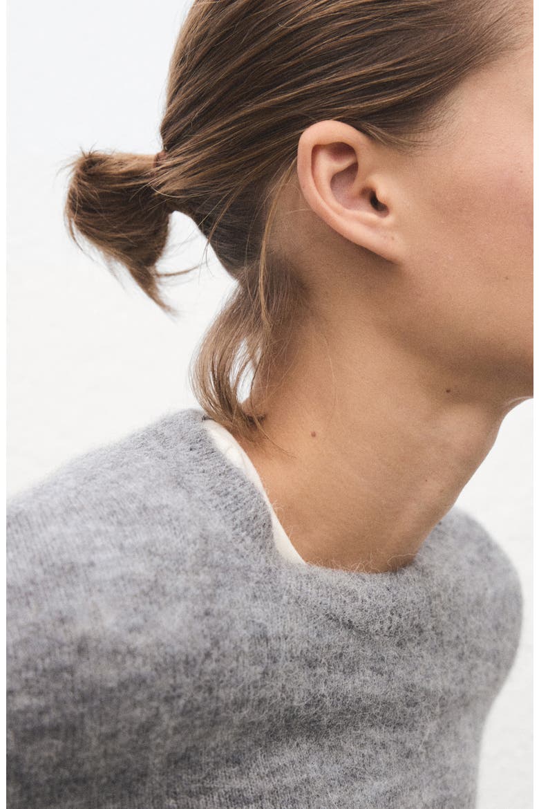 Crewneck Sweater, Alternate, color, GREY