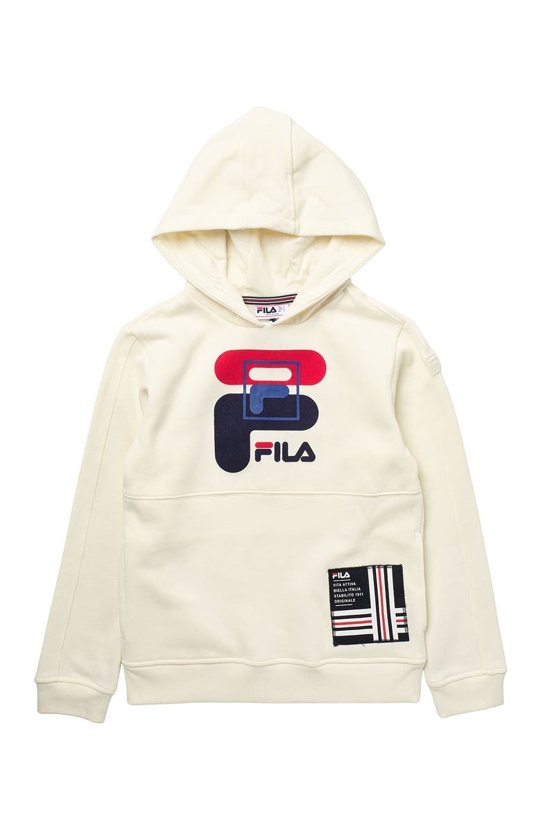 FILA Kids' Logo Hoodie, Main, color, 