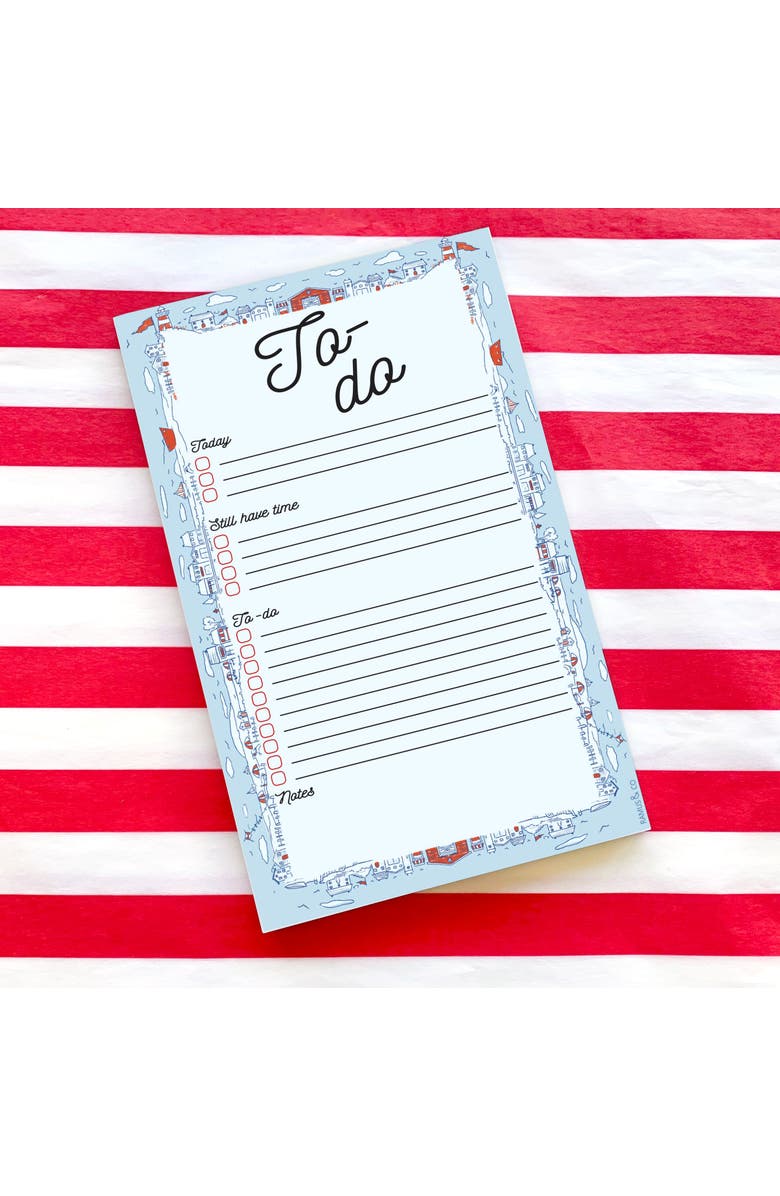 Ramus & Co To-Do Salty Town 5" x 8" Lined Notepad, Alternate, color, Multi-Pack