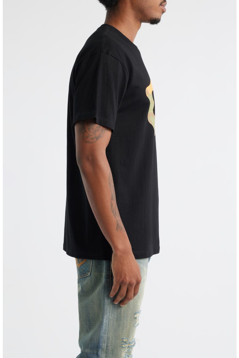 Worldwide Graphic T-Shirt, Alternate, color, BLACK