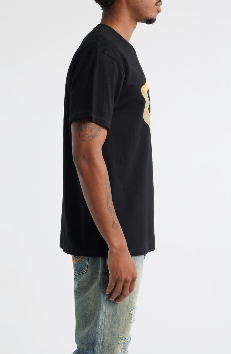 ICECREAM Worldwide Graphic T-Shirt, Alternate, color, Black