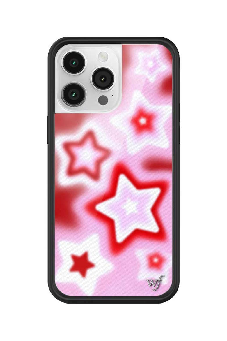 Dream Star | Red iPhone Case, Alternate, color, Red
