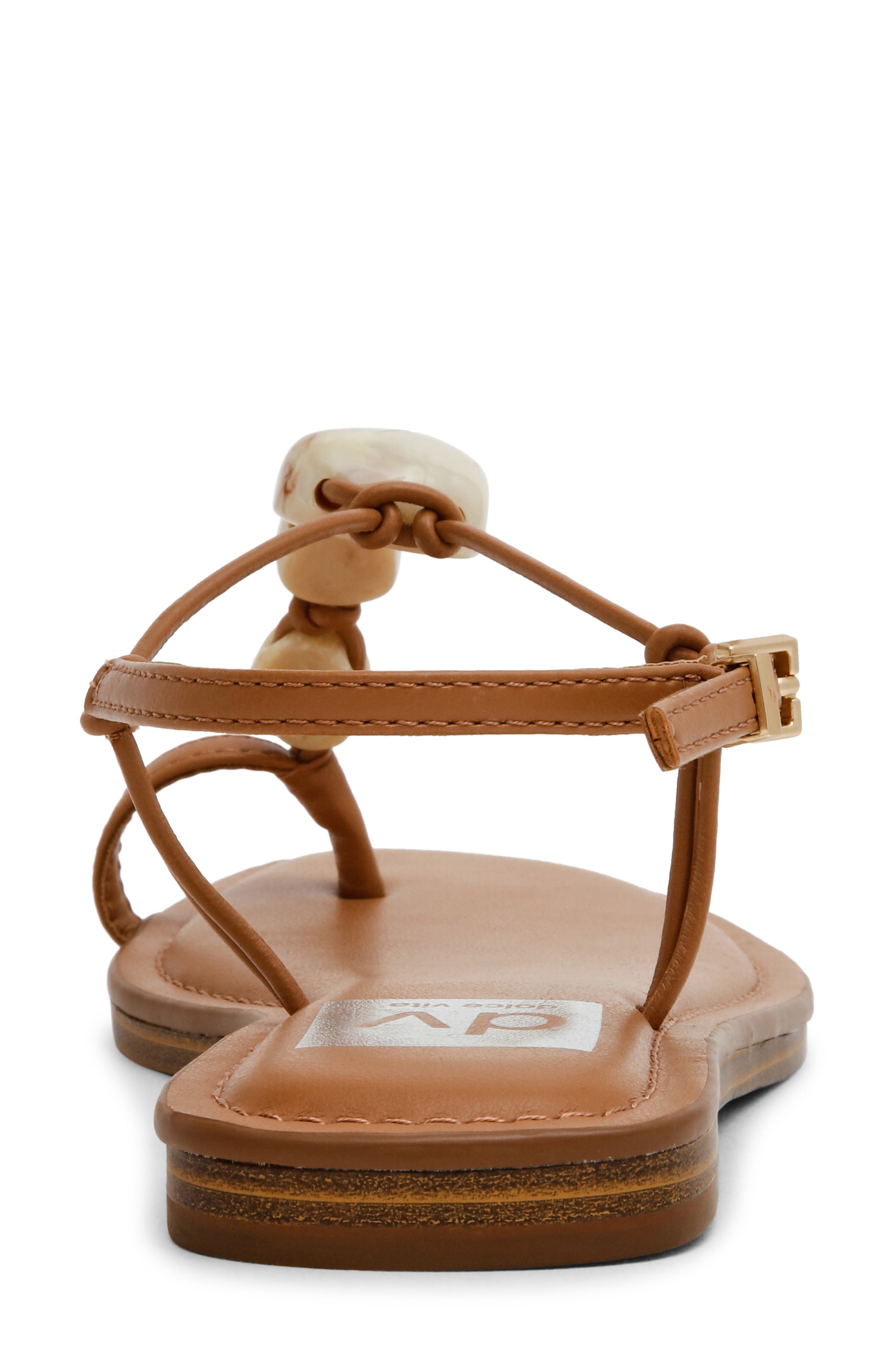 Jazi Toe Loop Sandal, Alternate, color, TOFFEE MULTI
