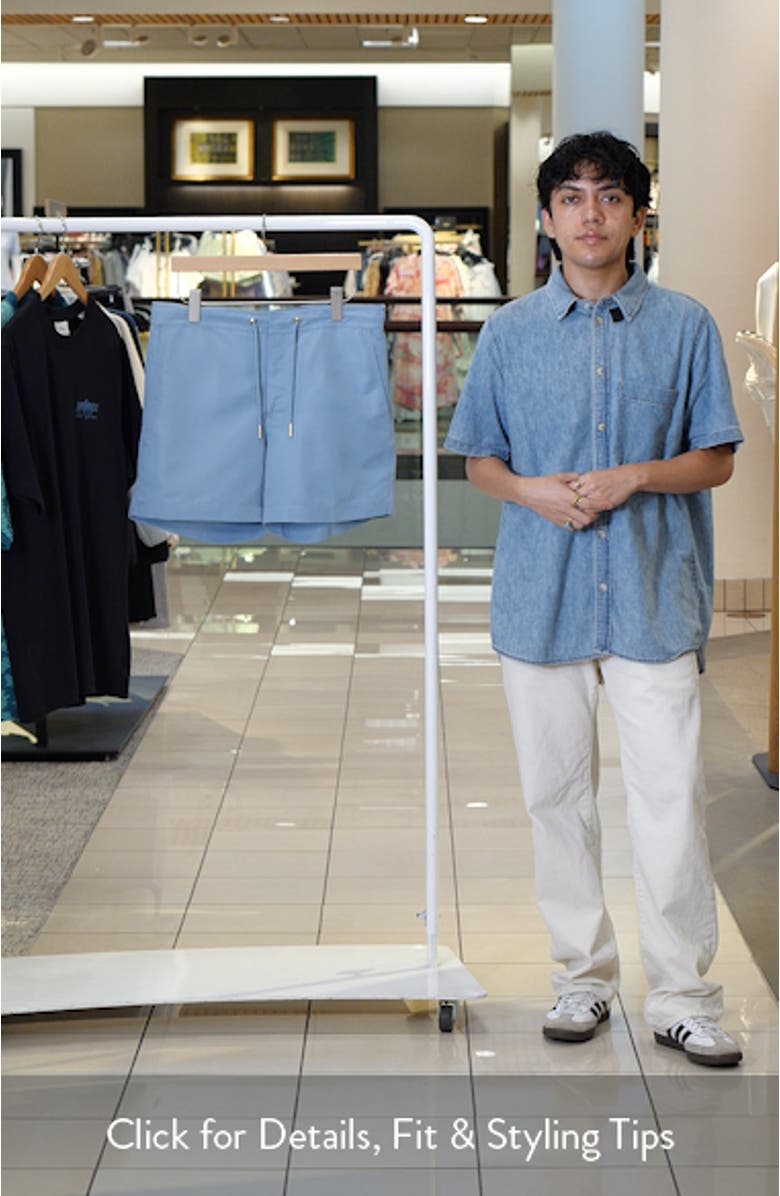 Oceano Drawstring Swim Trunks, sales video thumbnail