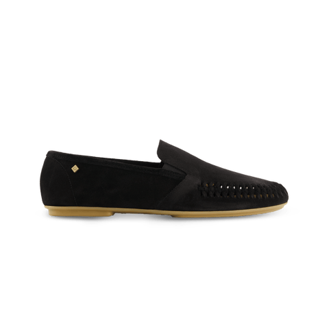 Jazz Suede Slip-On Moccasin
