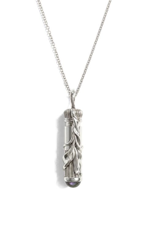 Belladonna Potion Vial Pendant Necklace