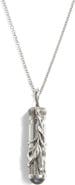 Awe Inspired Belladonna Potion Vial Pendant Necklace