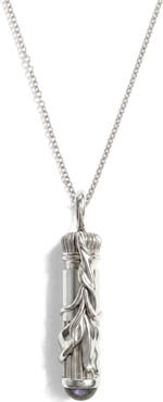 Awe Inspired Belladonna Potion Vial Pendant Necklace