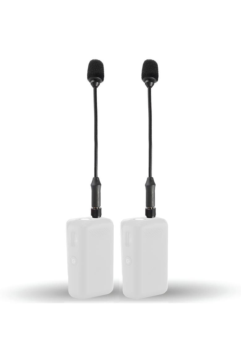 MV-M101 Gooseneck Omnidirectional Lavalier Microphone- Compatible Wireless Transmitters, Main, color, Black