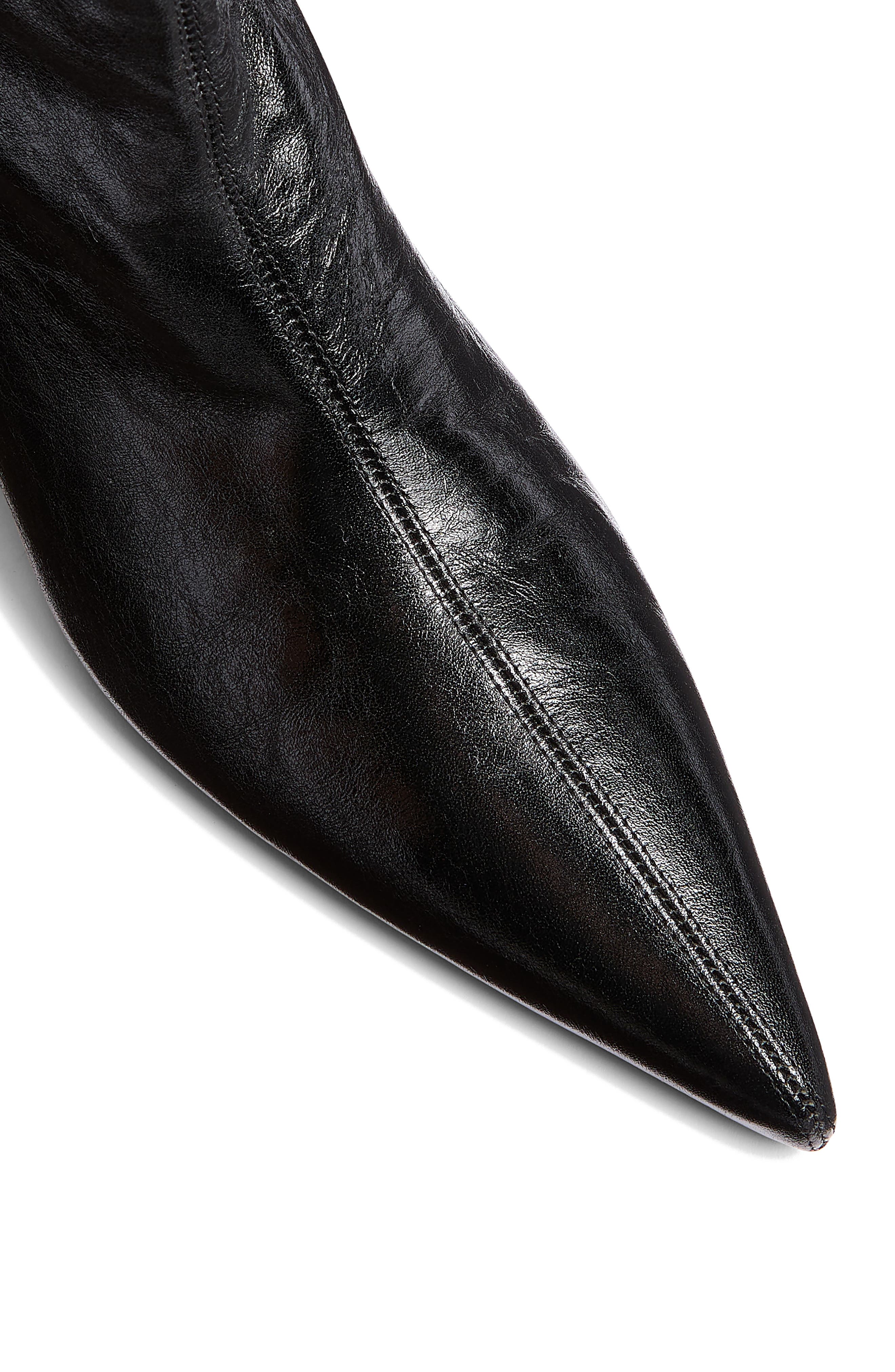 Khaite Andee Pointed Toe Ankle Boot, Alternate, color, 