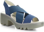 Fly London Taji Platform Slingback Sandal