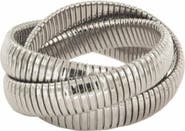 Jane Basch Designs Twisted Triple Strand Stretch Bracelet