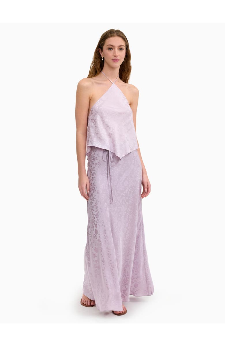 Rebecca Taylor Emery Jacquard Skirt, Main, color, Wisteria