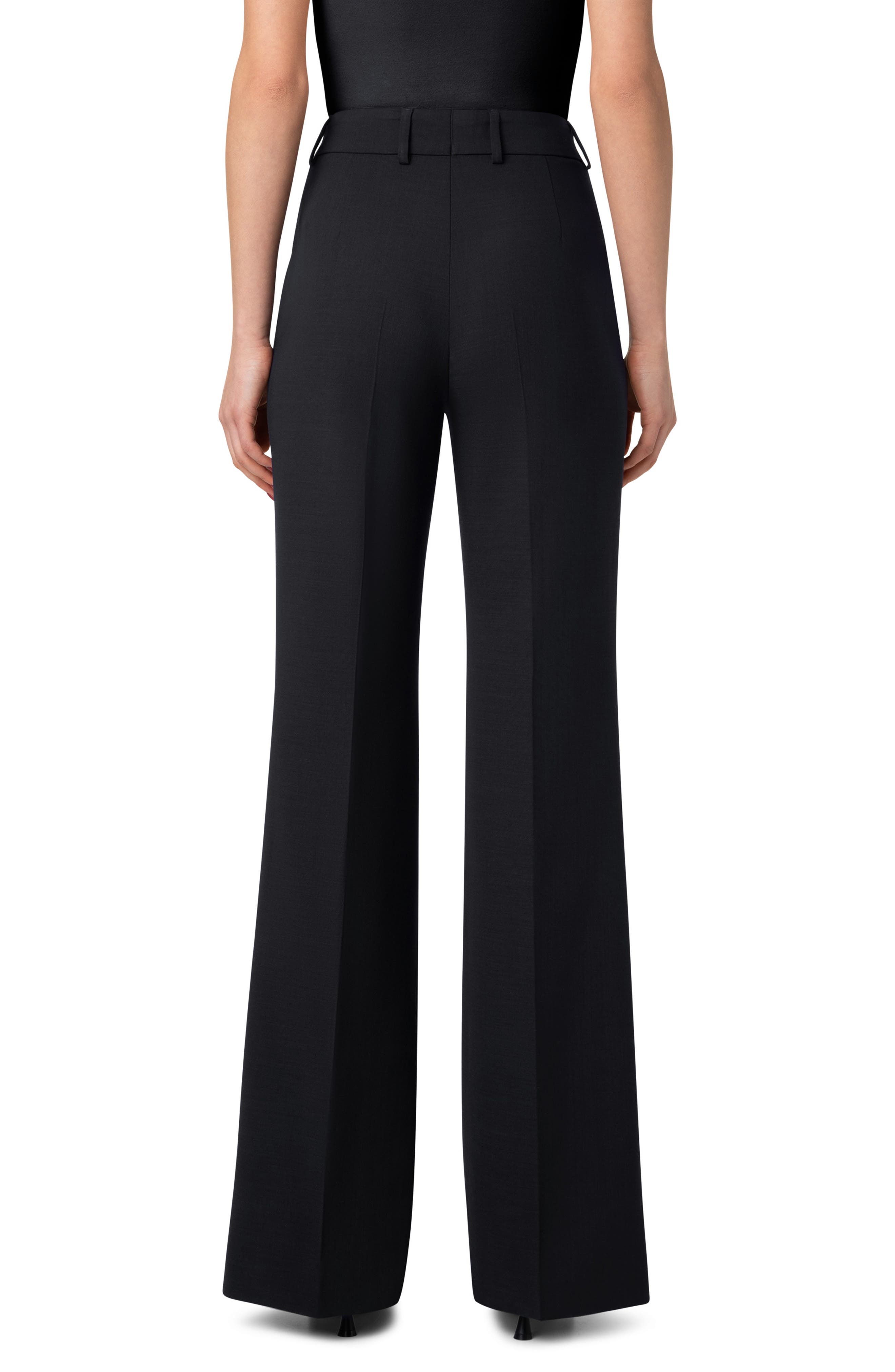 Florine Wide Leg Wool Blend Pants - image 2