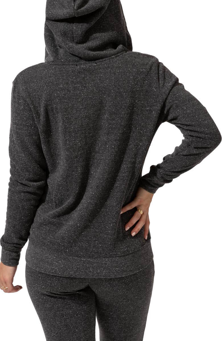 Threads 4 Thought Full Zip Hoodie, Alternate, color, Heather Black