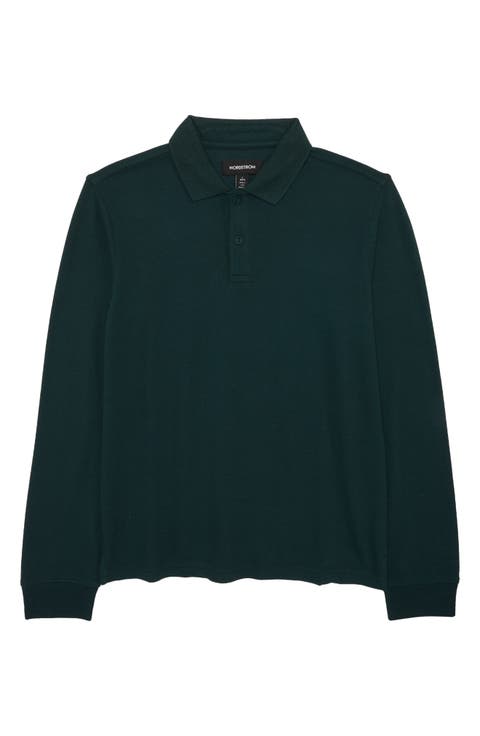 Kids' Long Sleeve Polo (Little Boy & Big Boy)