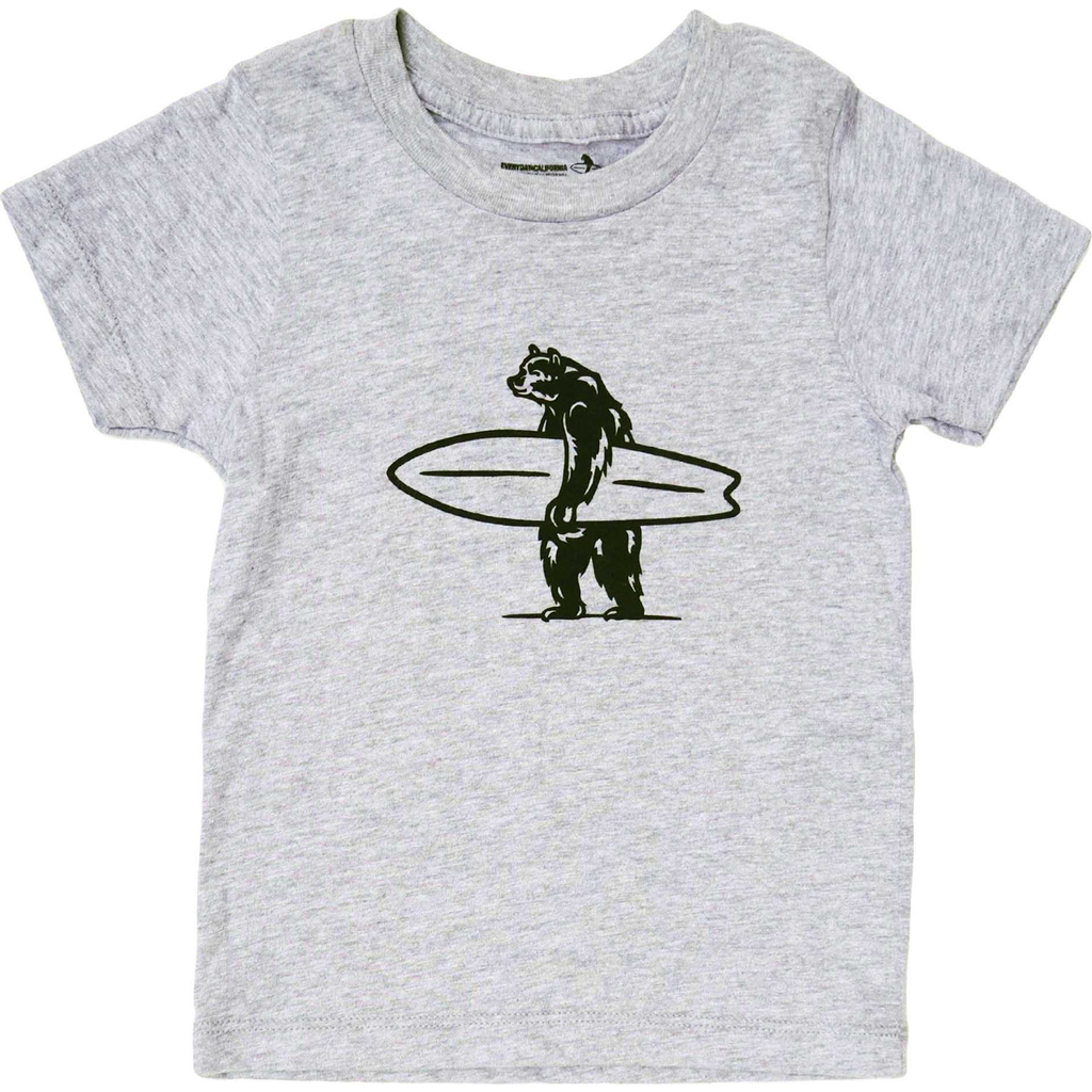 Everyday California Mini Simply Tee In Light Grey
