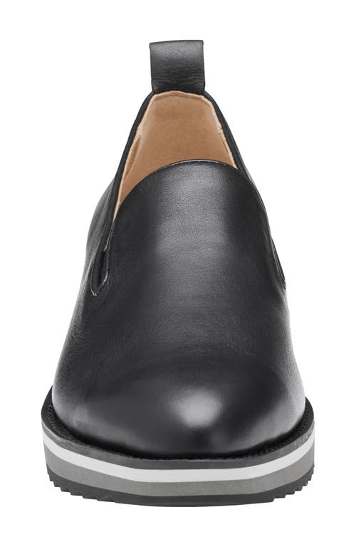 Johnston & Murphy Ulyssa Platform Loafer In Black