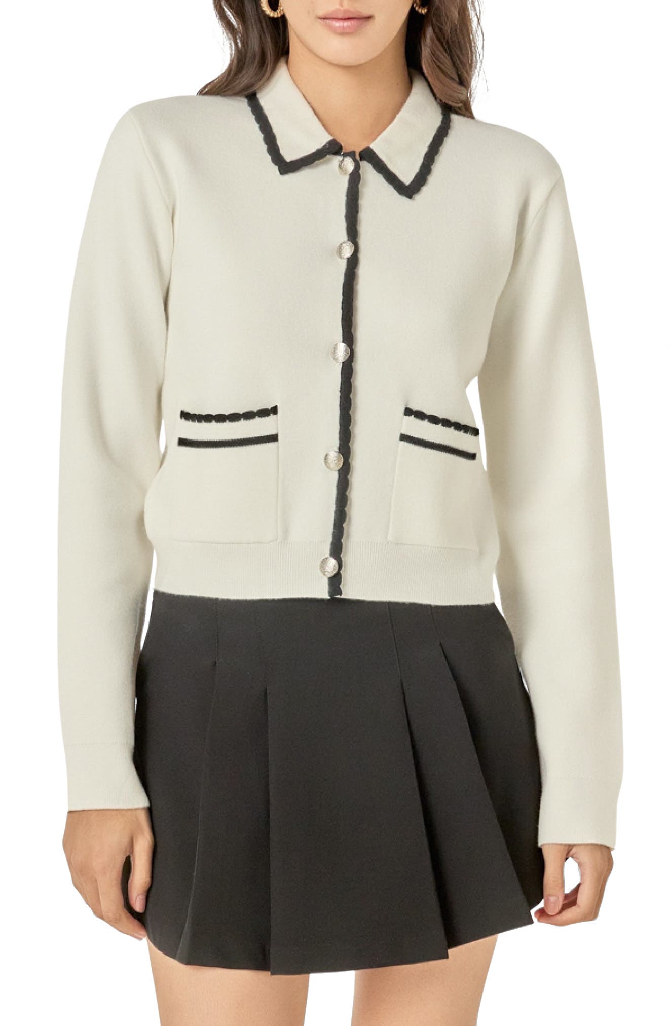 selected OFF WHITE/ BLACK