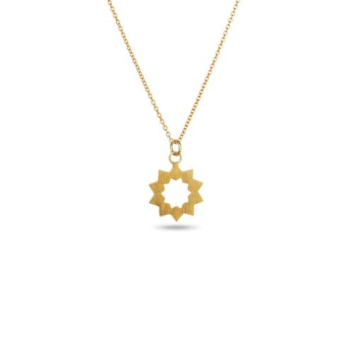 Turquoise Mountain Aaftab Necklace In Gold