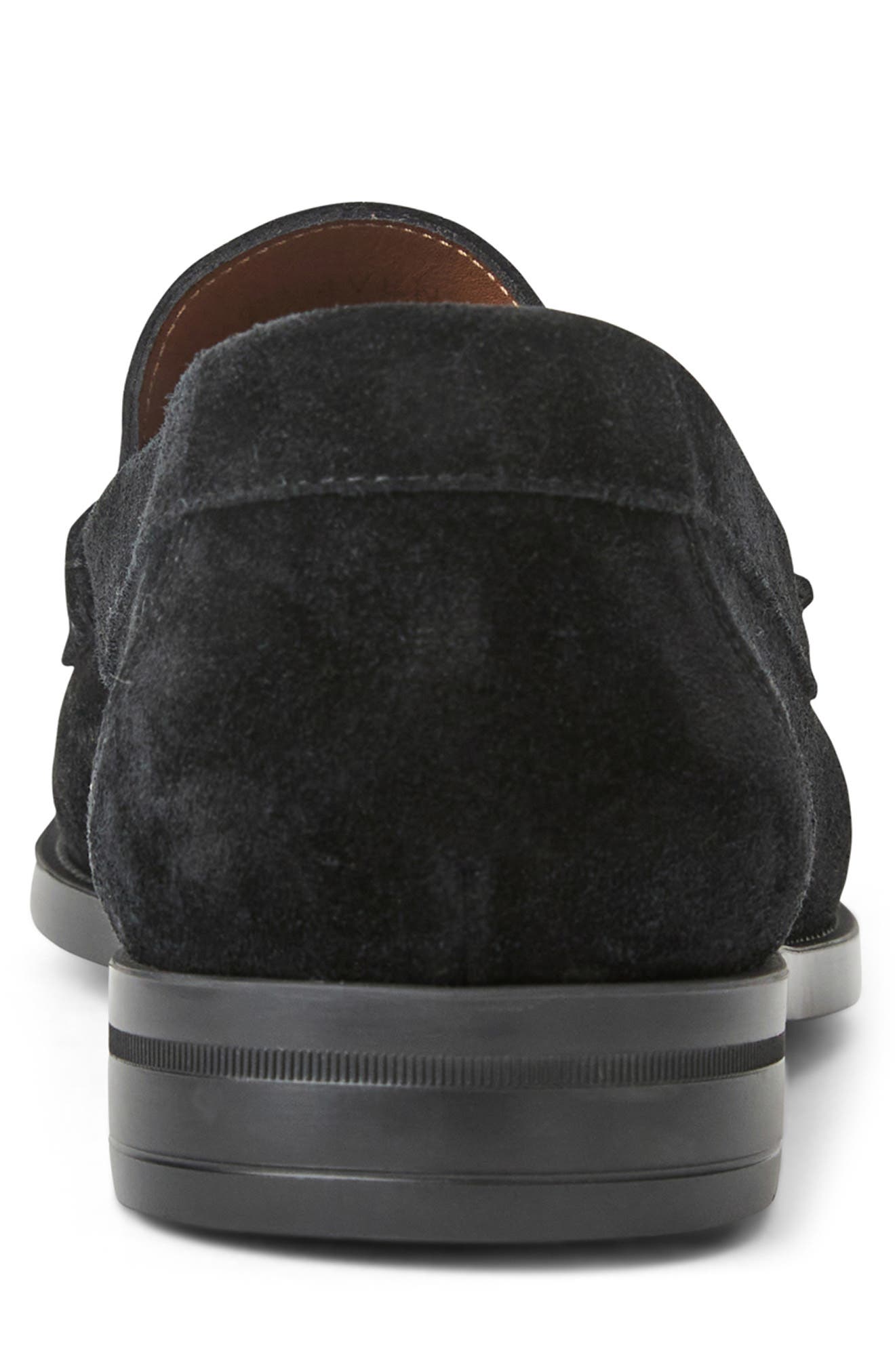 Bruno Magli Veneto Bit Loafer, Alternate, color, Black Suede