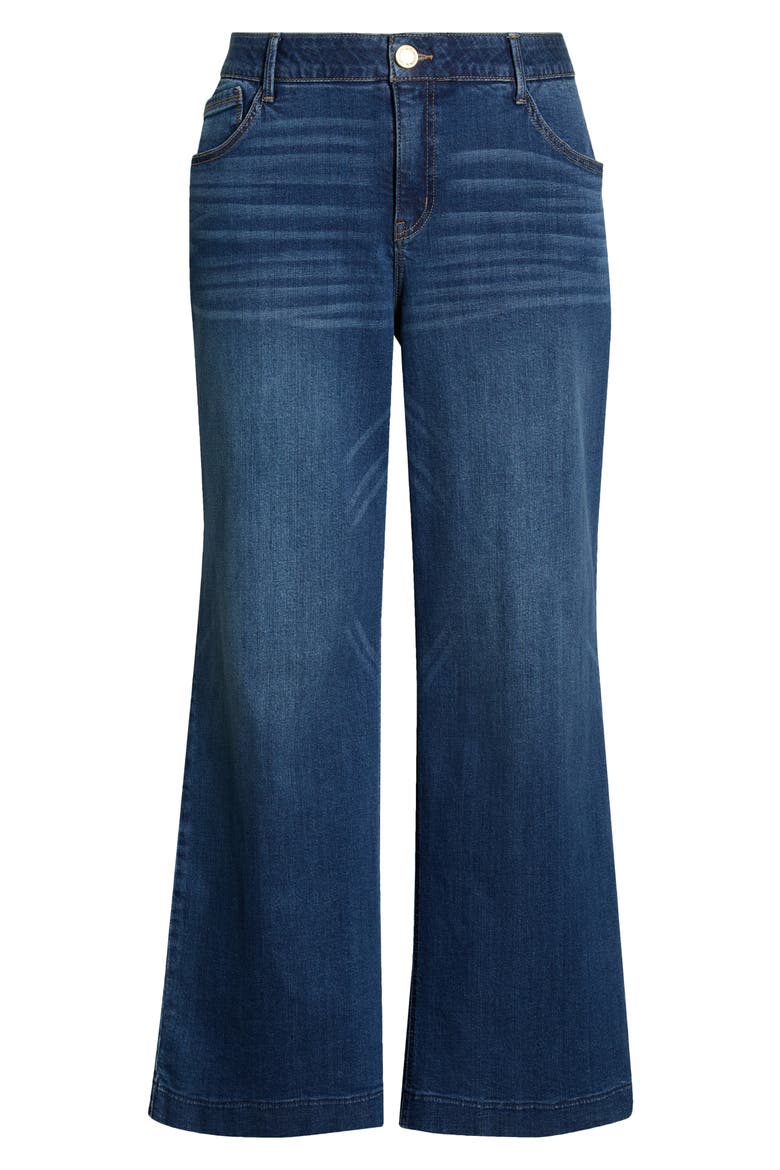 Sam High Waist Wide Leg Jeans, Alternate, color, BLUE