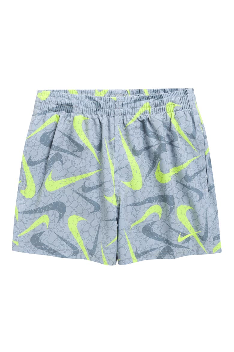 Kids' Volley Swim Trunks, Main, color, WOLF GREY