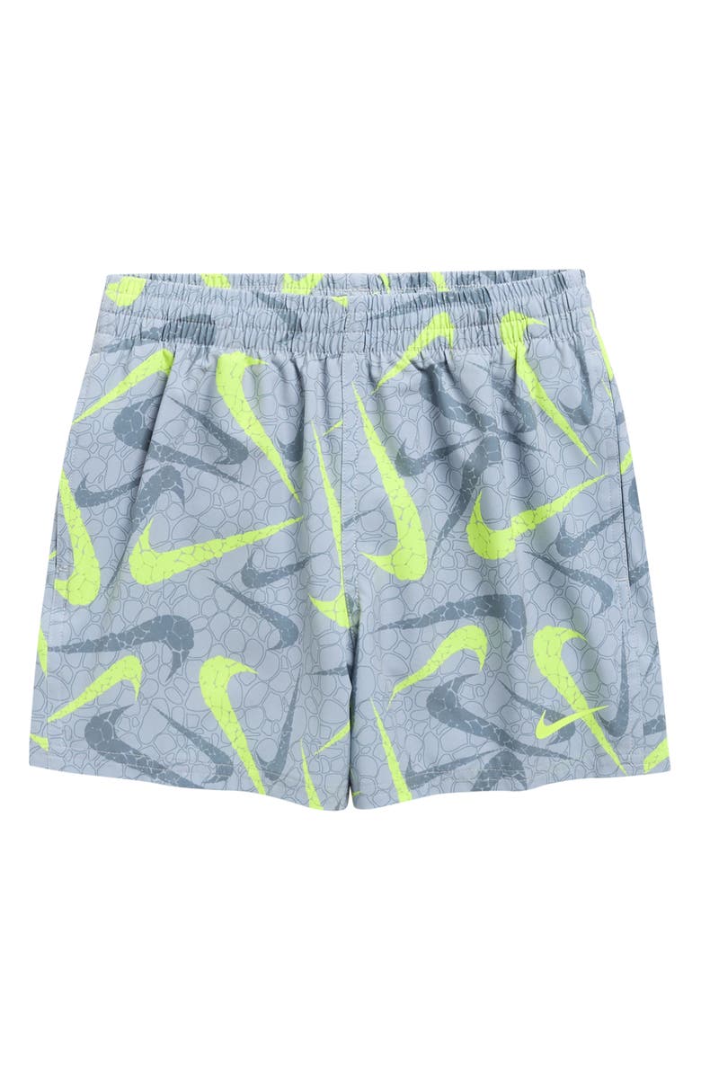 Nike Kids' Volley Swim Trunks, Main, color, Wolf Grey