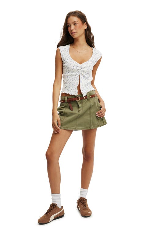 COTTON ON CHELSEA OPEN FRONT TOP 