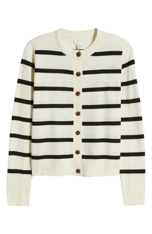 CASLON CASLON® CLASSIC CREWNECK CARDIGAN