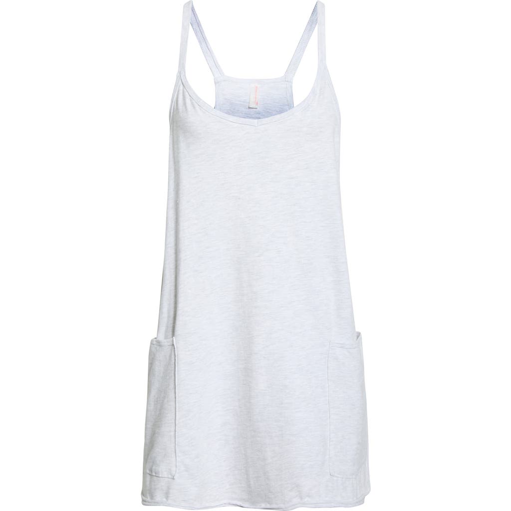 Free People Fp Movement Hot Shot Racerback Tank Minidress In White