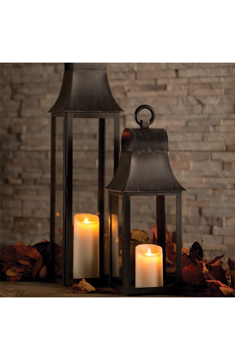 Napa Home & Garden Geneva Outdoor Lantern 33", Alternate, color, Black