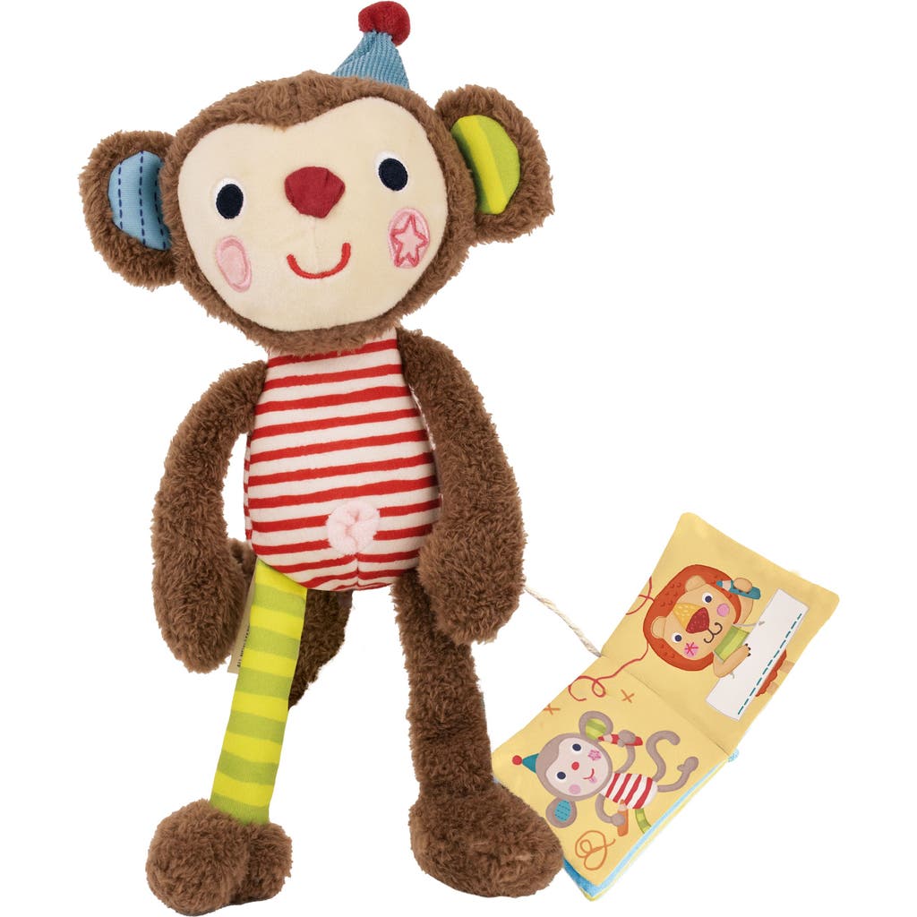 Bababoo And Friends® Kids' Yuki Monkey Character Book & Plush Set In Brown