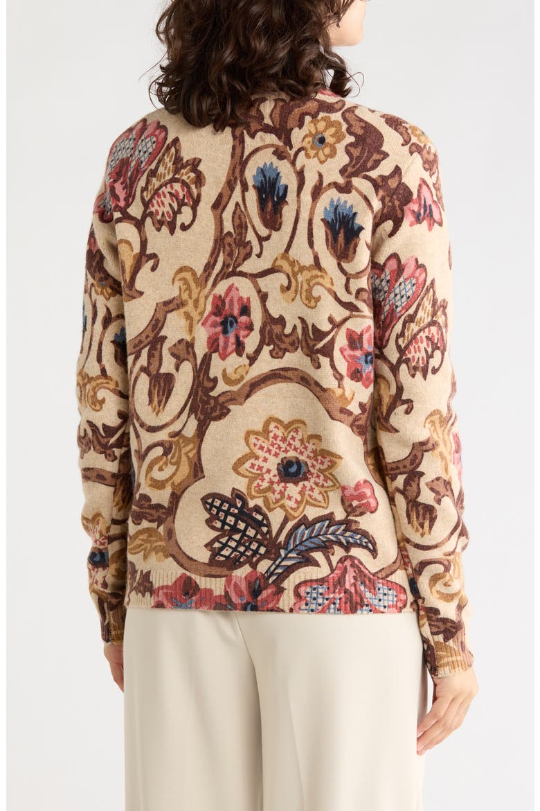 Floral Print Pullover Sweater, Alternate, color, MISTY FLORAL
