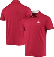 Columbia Men's Columbia Cardinal Arkansas Razorbacks Tech Trail Omni-Shade Polo