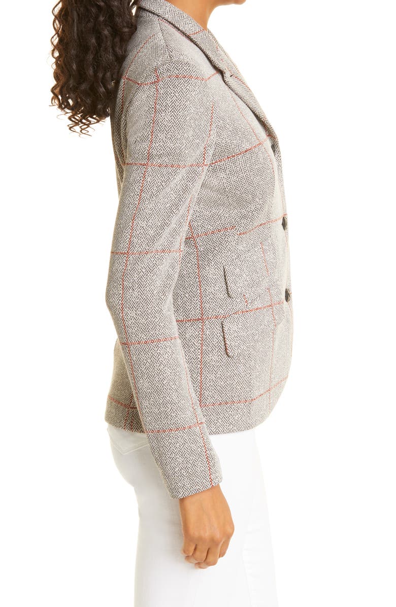 rag & bone Slade Check Blazer, Alternate, color, 